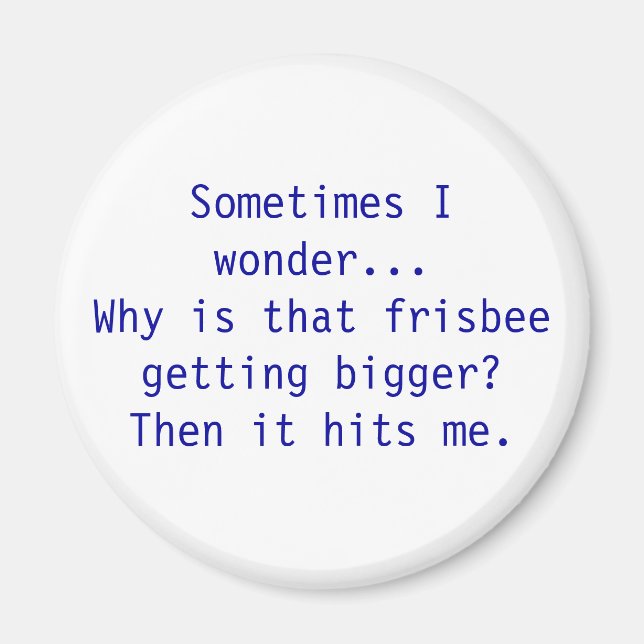 Frisbee Magnet (Framsidan)