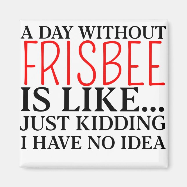 frisbee magnet (Framsidan)