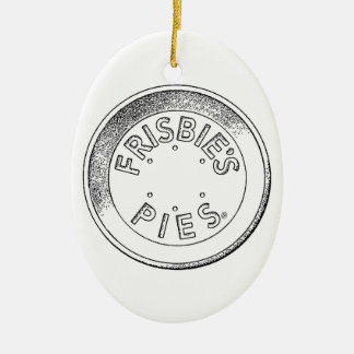 Frisbie Paj Tin keramisk träd ornament
