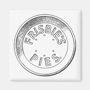 Frisbie Paj Tin magnet