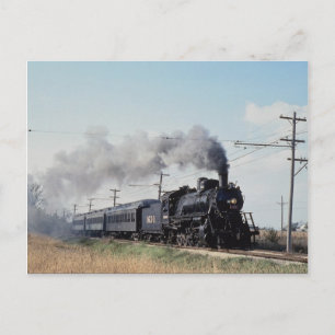 Frisco 2-10-0, 1630, Illinois Railroad Museum, Vykort