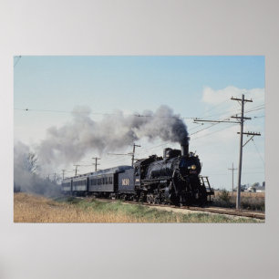 Frisco 2-10-0, nr. 1630, Illinois järnvägmuseum, Poster