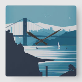 FRISCO BAY #1 FYRKANTIG KLOCKA