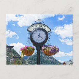 Frisco, Colorado, Clock Vykort