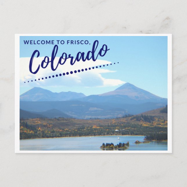 Frisco Colorado Postcard Vykort (Framsida)
