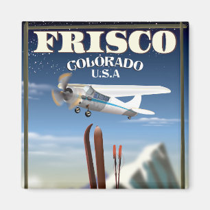 Frisco Colorado USA-reseaffisch Magnet