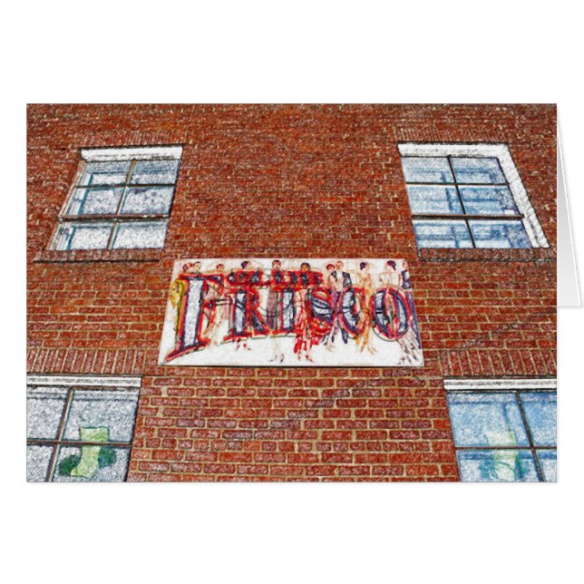 Frisco klubb - Rogers, AR Hälsningskort (Framsidan Horizontal)