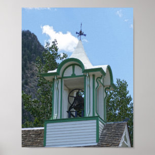 Frisco One-room Schoolhouse Bell Torn, Colorado Poster