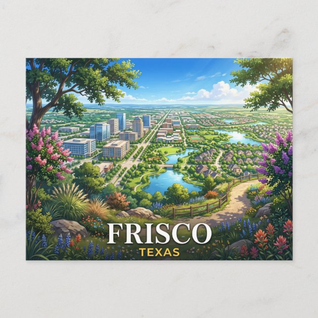 Frisco Texas Resor Vykort (Framsida)