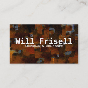 "Frisell ", Visitkort