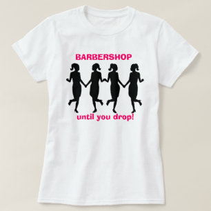 Frisersalong, tills du tappar tee shirt