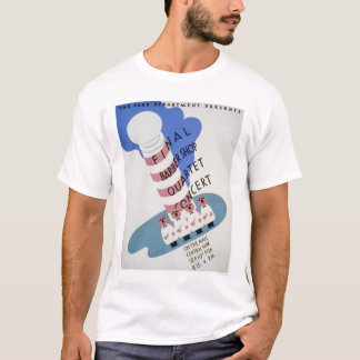 Frisersalongkvartett 1936 WPA Tee Shirt