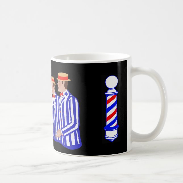 Frisersalongkvartett Kaffemugg (Höger)