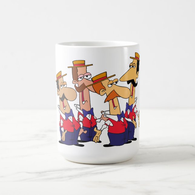 Frisersalongkvartett Kaffemugg (Center)