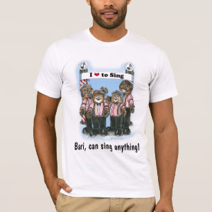 Frisersalongkvartettskjorta - Bari T-shirt