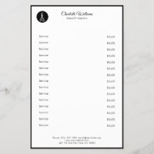 Friseur Flyer