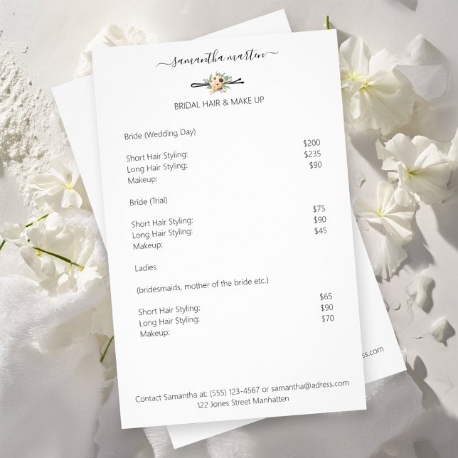 Friseur Hanadel Blumen Flyer (Skapare uppladdad)