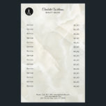 Friseur Marmor Flyer<br><div class="desc">Moderne Friseur Marmor Flyer mit Schere-Design,  Schwarz,  Weiß. Fügen Sie Ihre Kontaktauf der Rückseite hinzu.</div>