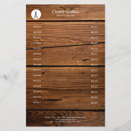 Friseur Rustikal Flyer