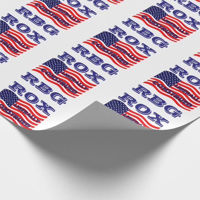 Frisinnad demokratdemokratiska partit för RBG ROX Presentpapper (Hörn)
