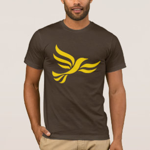 Frisinnad demokratlogotyp t shirt