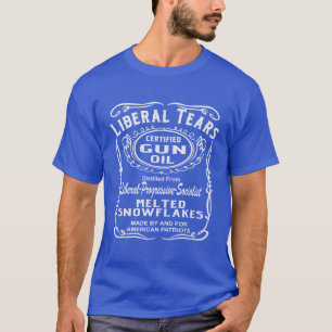 Frisinnad olja för tårarauktoriseradvapen nr. t shirt