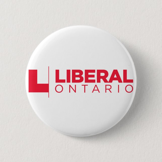 Frisinnad Ontario partylogotyp Knapp (Framsida)