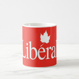 Frisinnad partylogotyp kaffemugg