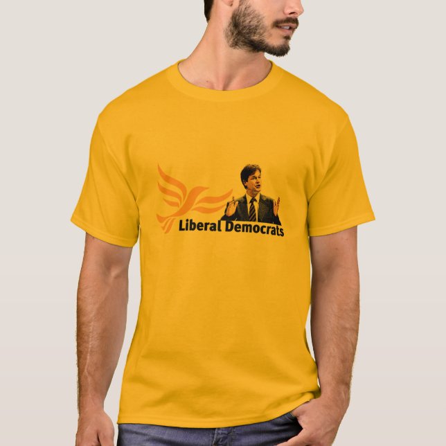 Frisinnade demokrater t-shirt (Framsida)
