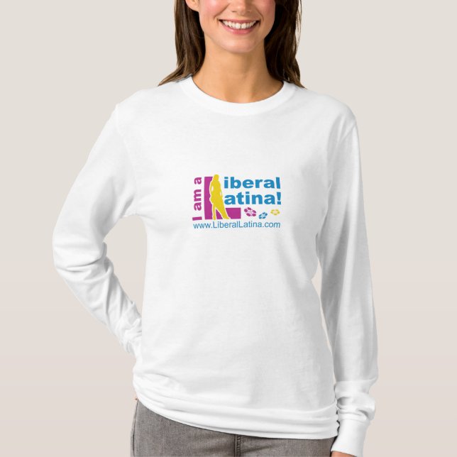 Frisinnat Latina plusformat T-shirt (Framsida)