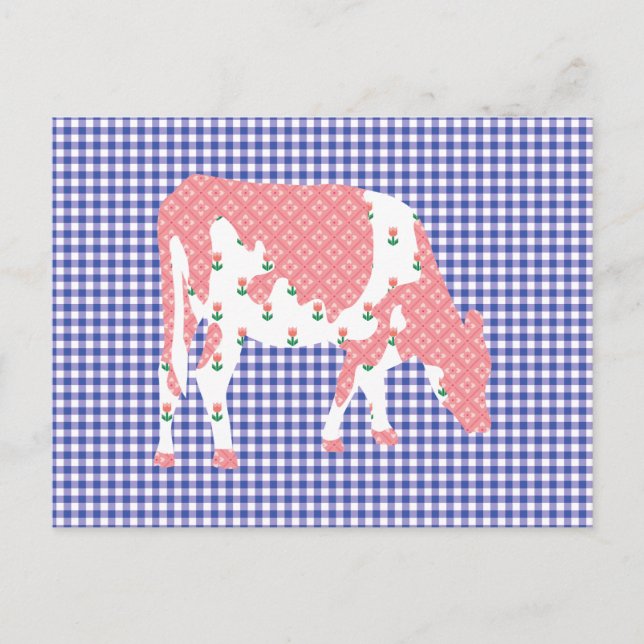 Frisisk ko, Friese koe Vykort (Framsida)