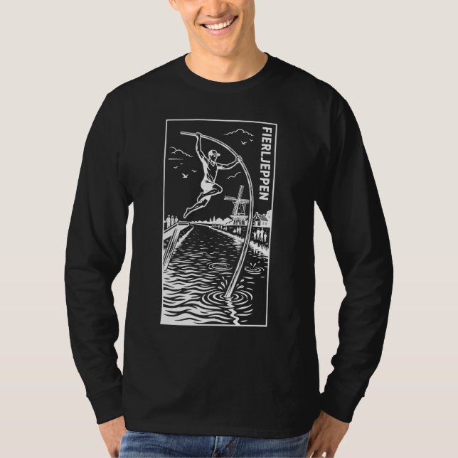 Frisisk pappa t shirt (Framsida)
