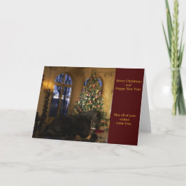 Frisiska män under Träd-julkort Helgkort