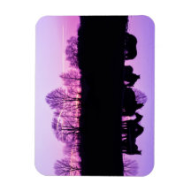 Frisiska reflektioner vid sunset