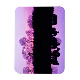 Frisiska reflektioner vid sunset magnet