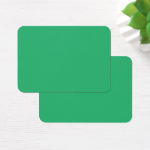 Frisk Grön Identitet   Premium Profilkort Visitkort