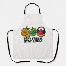 Frisk och högljudd Pop-Art Frukt 