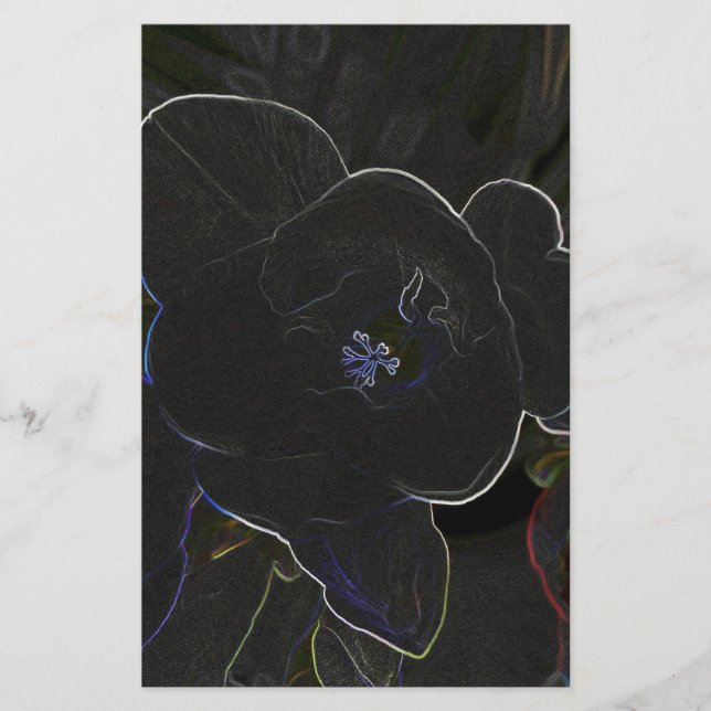 friska blommor brevpapper (Framsida)