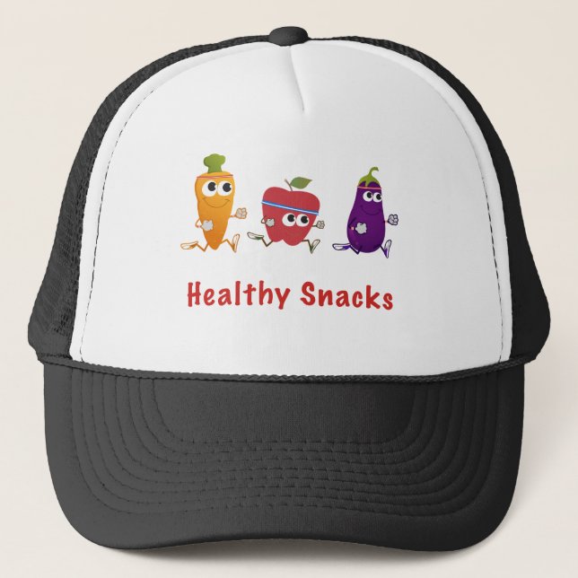 Friska Snacks Truckerkeps (Framsida)