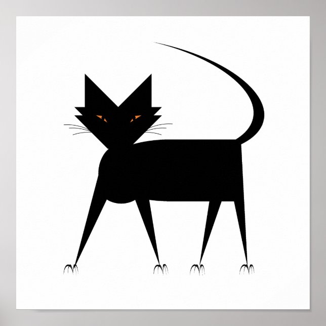 Frisky Cat Poster (Framsidan)