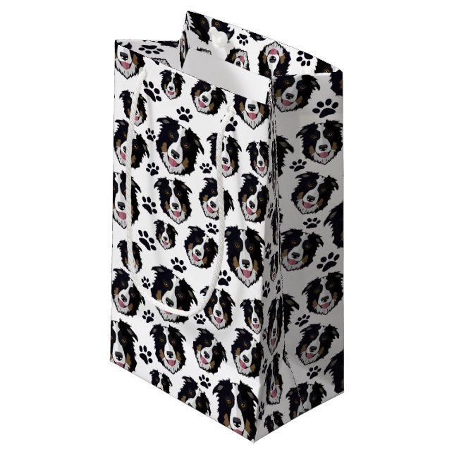 Frisky Scottish Gräns Collie Sheep Hund Pet Puppy (Framsidan Vinklad)