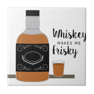 Frisky Whiskey Kakelplatta