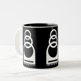 Frisläppningssystemet 3-Ring är stört Två-Tonad Mugg