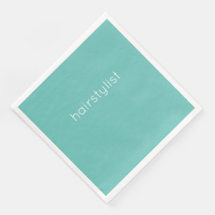 Frisör Frisörsalong Teal Kontor Butik Spa Salong Pappersservett