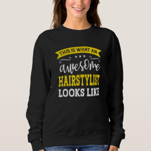 Frisör Jobbtitel Anställd Rolig Arbetare Frisyr T Shirt