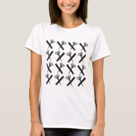 Frisör Sax Kam Salong T Shirt
