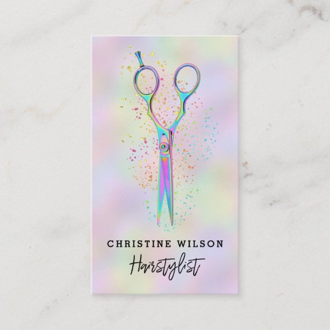 frisör visitkort (Framsida)