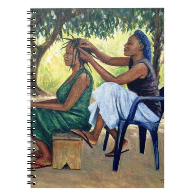 Frisören 2001 anteckningsbok (Framsidan)