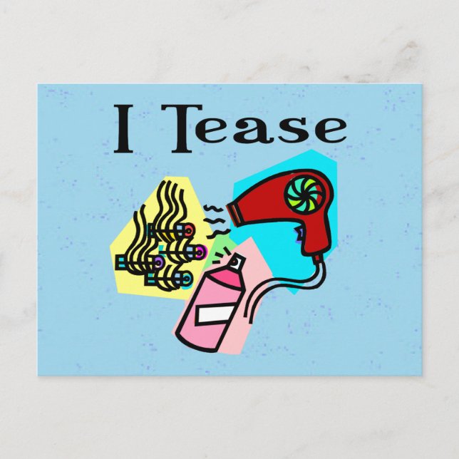 Frisörgåvor Vykort (Framsida)