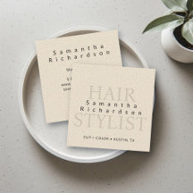 Frisörsalong Beige Minimalistisk
